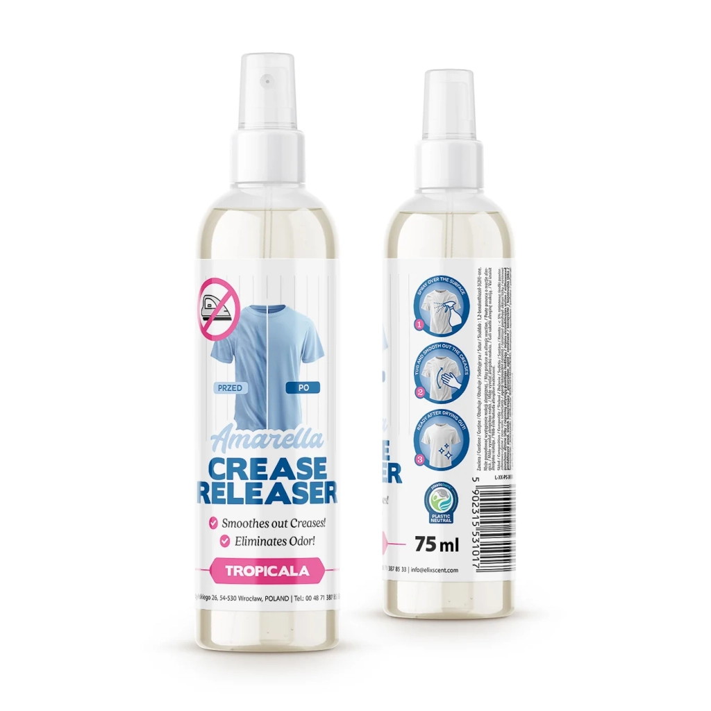 Засіб для прасування Amarella Праска-спрей розгладжувач складок Tropicala 75 мл (5907100190288)