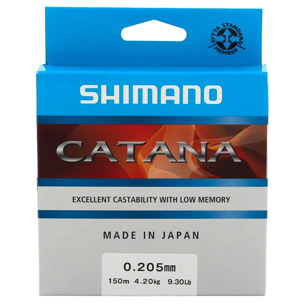 Волосінь Shimano Catana 150m 0.305mm 9.2kg (2266.75.78) Волосінь Shimano Catana 150m 0.305mm 9.2kg (2266.75.78)
