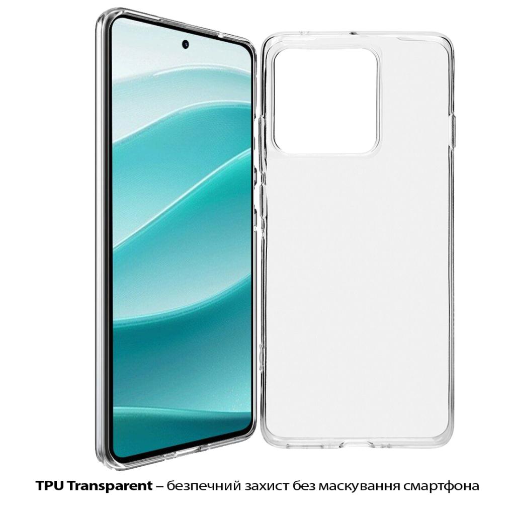 Чохол до мобільного телефона BeCover Motorola Edge 60 Fusion Transparent (713773) Чохол до мобільного телефона BeCover Motorola Edge 60 Fusion Transparent (713773)