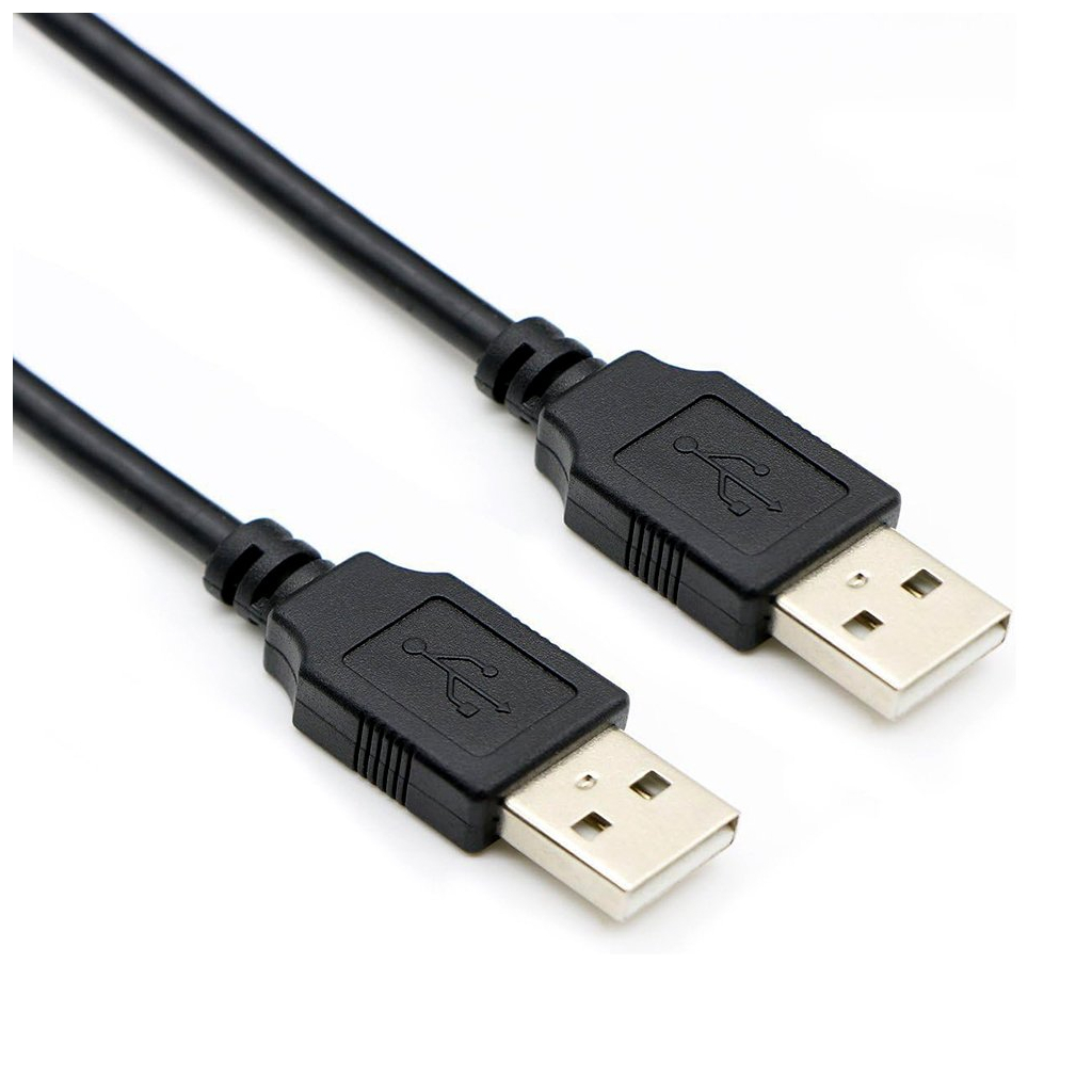 Дата кабель USB 2.0 AM/AM 1.0m black ColorWay (CW-CBUU071-BK)