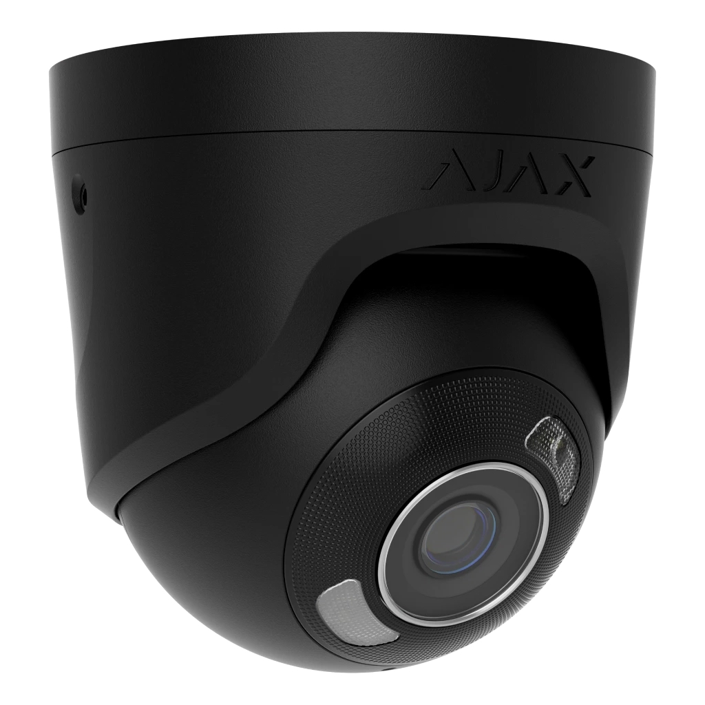 Камера відеоспостереження Ajax TurretCam HL (8/4.0) black Камера відеоспостереження Ajax TurretCam HL (8/4.0) black