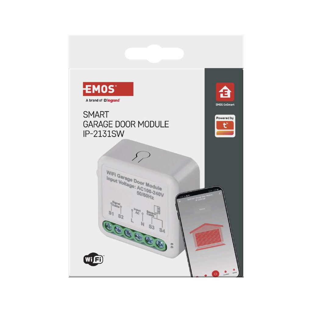 Модуль управління розумним будинком EMOS Smart Garage Door Control Module H5111 WiFi (H5111)