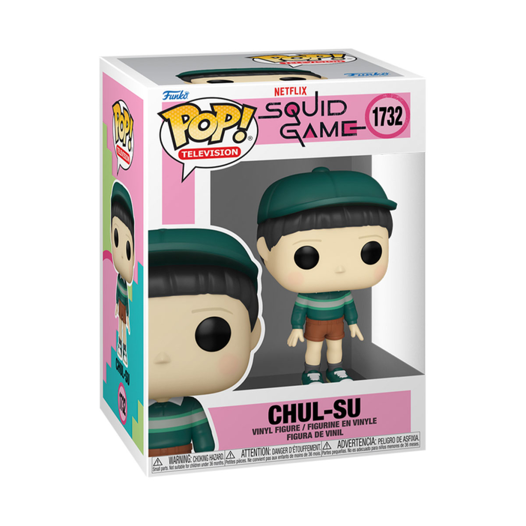 Фігурка Funko Pop серії Гра в кальмара 3 - Чоль-Су (83485) Фігурка Funko Pop серії Гра в кальмара 3 - Чоль-Су (83485)