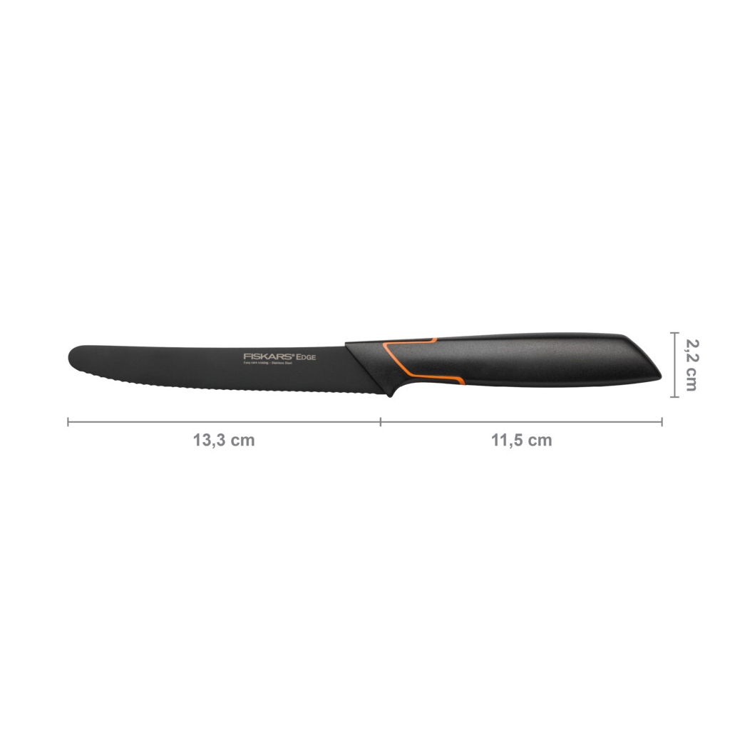 Кухонний ніж Fiskars Edge для томатів 13 см (1003092) Кухонний ніж Fiskars Edge для томатів 13 см (1003092)