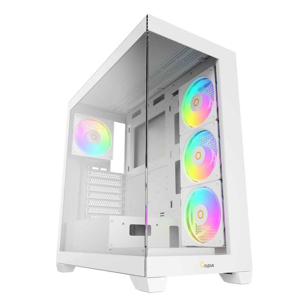 Корпус для ПК OCYPUS GAMMA C72 WH ARGB (GAMMA-C72-WHD400XX-GL) Корпус для ПК OCYPUS GAMMA C72 WH ARGB (GAMMA-C72-WHD400XX-GL)