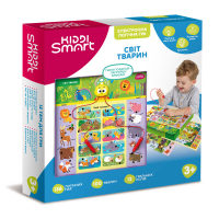 Board game Kiddi Smart Quiz Animal world S2 (157-A-0011-UA)