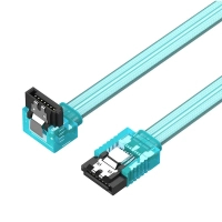 Кабель для передачі даних SATA III 0.5m Blue VENTION (KDDSD)