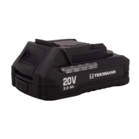 Tekhmann TAB-20 TekPower power tool battery, Li-ion 2Ah (854608)