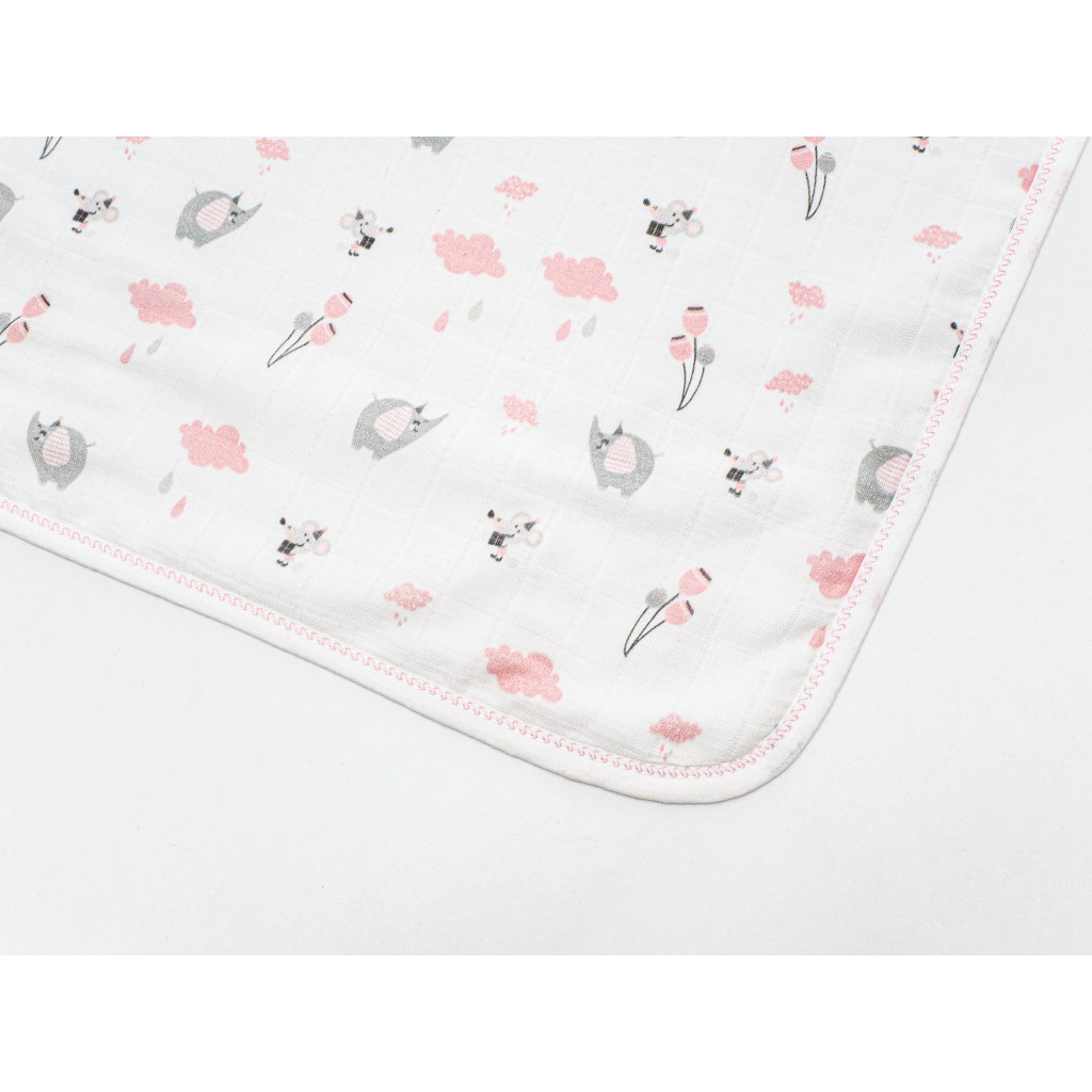 Рушник для купання дитячий Bibaby зі слоником (66304-cream)