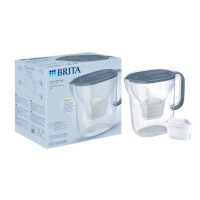 Фільтр-глечик Brita Style Essential XL MXPro 3.6л з картриджем сіро-блакитний (1058043)