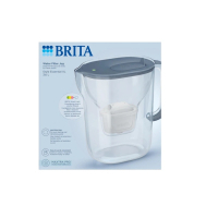 Фільтр-глечик Brita Style Essential XL MXPro 3.6л з картриджем сіро-блакитний (1058043)