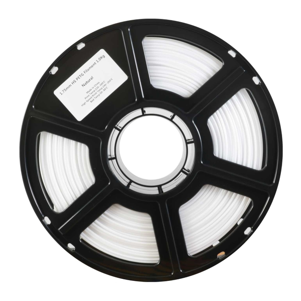 Пластик для 3D-принтера Flashforge PETG High Speed 1,75mm 1kg Natural (90009598001)