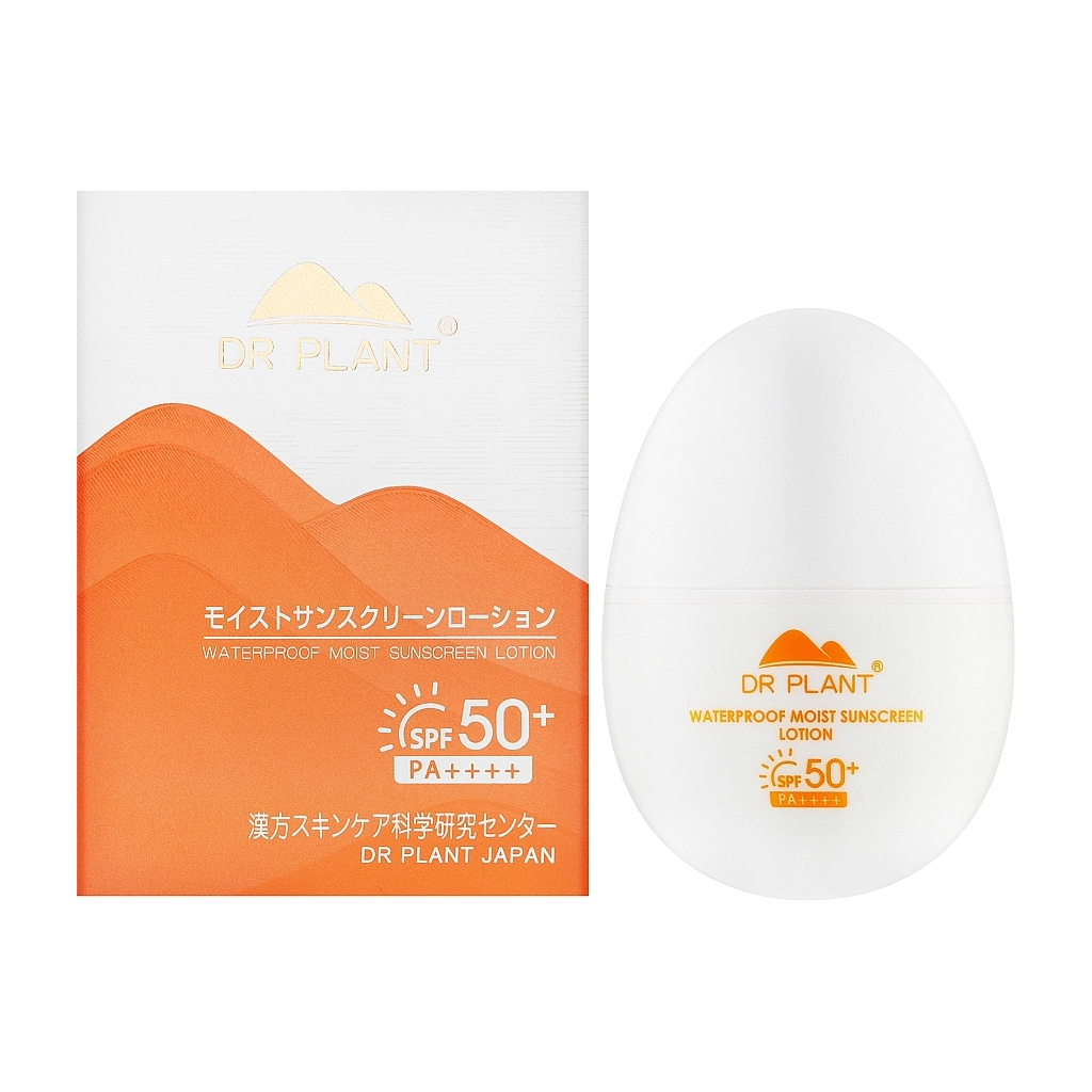 Засіб від засмаги Dr. Plant Waterproof Moist Sunscreen Lotion SPF 50+ PA++++ 50 мл (4582538100668)