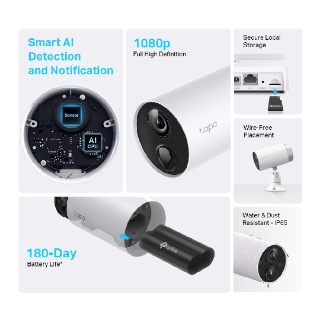 Камера відеоспостереження TP-Link TAPO-C400S2