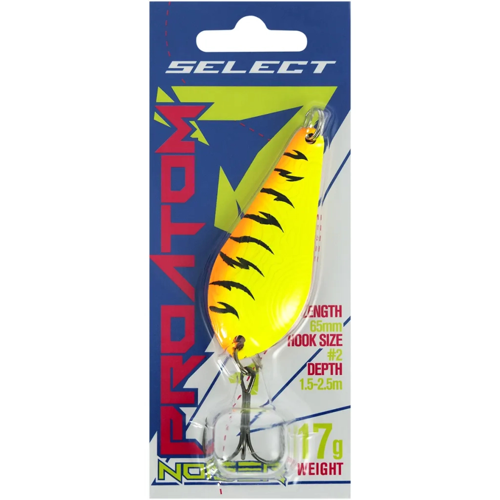 Блешня Select ProAtom Noiser 17.0g 65mm 11 (1870.78.95) Блешня Select ProAtom Noiser 17.0g 65mm 11 (1870.78.95)