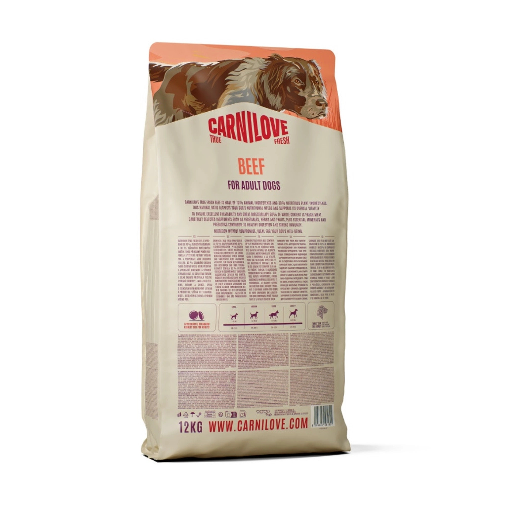 Сухий корм для собак Carnilove True Fresh Beef 12 кг (8595602581801)