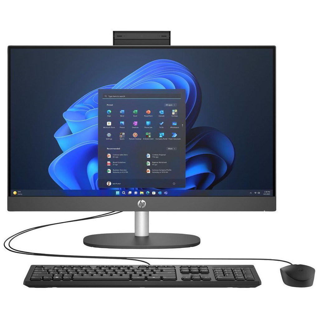 Комп'ютер HP 240 G10 AiO / i7-1355U, 16, 512, WiFi, кл+м (9M9K8AT)