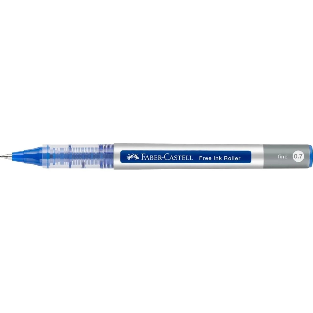 Ролер Faber-Castell Free Ink rollerball, колір чорнил синій, 0,7 мм, одноразова (29136)