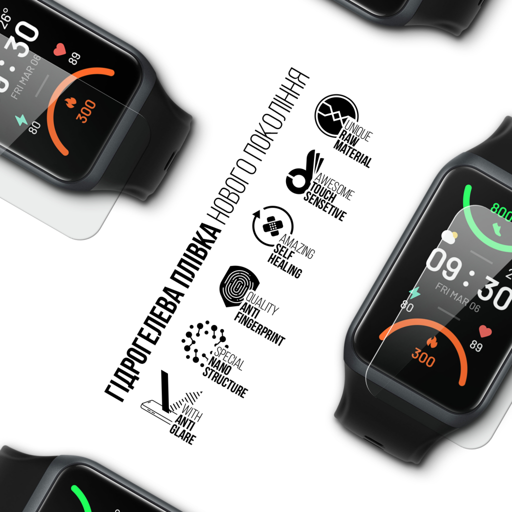 Плівка захисна Armorstandart Matte hydrogel OPPO Band 2 6 pcs (ARM92080)