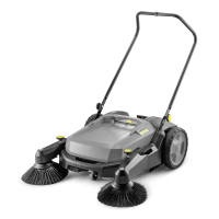 Підмітальна машина Karcher KM 70/20 C 2SB, професійна, ручна, захват 98см, контейнер 45л, 22кг (1.517-131.0)