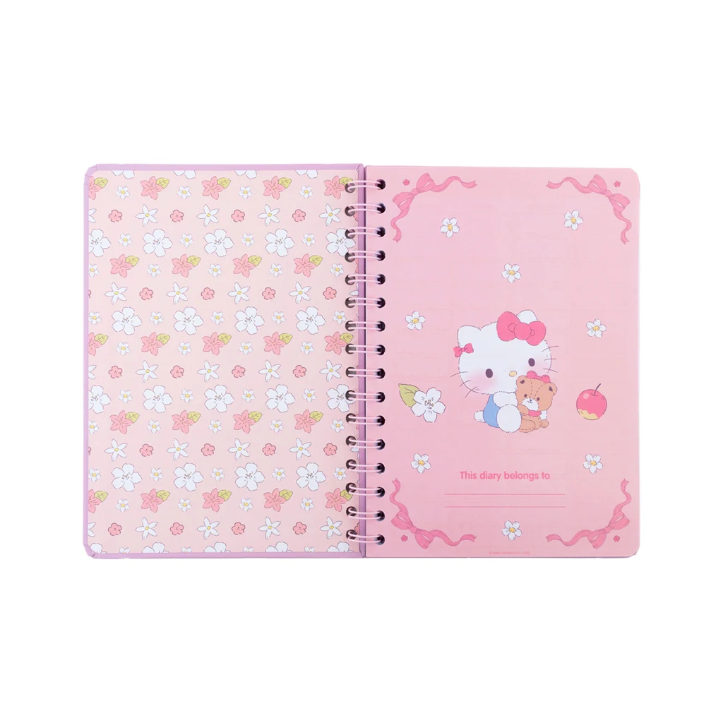 Тижневик Kite дитячий на спіралі Hello Kitty, тверда обкладинка (HK26-438)