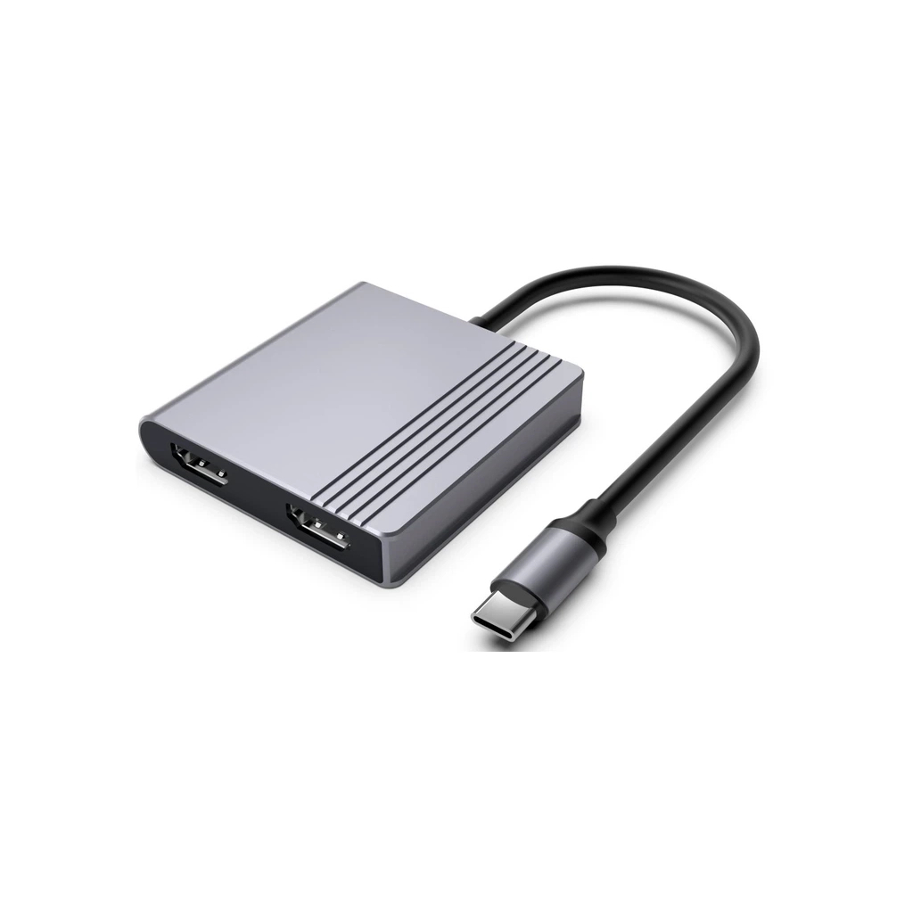 Концентратор Cablexpert USB-C 4-in-1 2xHDMI + 1xUSB 3.2 + 1xUSB-C PD 85W (A-CM-COMBO3-04) Концентратор Cablexpert USB-C 4-in-1 2xHDMI + 1xUSB 3.2 + 1xUSB-C PD 85W (A-CM-COMBO3-04)