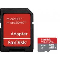 Карта пам'яті SanDisk 4Gb microSDHC Ultra class 6 (SDSDQY-004G-U46A)