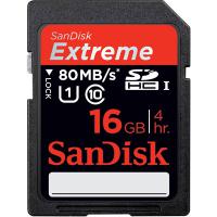 Карта пам'яті SanDisk 16Gb SDHC HD Video eXtreme UHS-I Class 10 (SDSDXS-016G-X46)