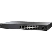 Комутатор мережевий Cisco SF220-24P-K9-EU