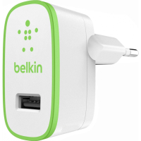 Зарядний пристрій Belkin USB Home Charger (220V, 1*USB 5V/2.4A) (F8J040vfWHT)