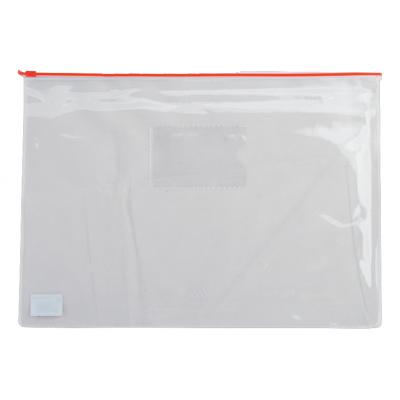 Папка на блискавці Buromax А4, plastic zipper red (BM.3946-05) Папка на блискавці Buromax А4, plastic zipper red (BM.3946-05)