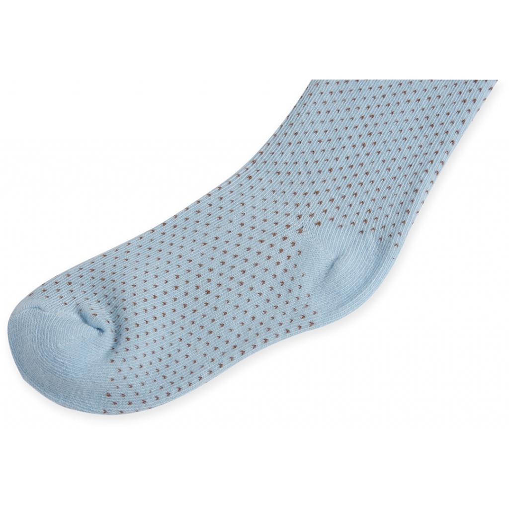Колготки дитячі Bibaby для дівчаток в крапочку блакитні (68001-92/G-blue)