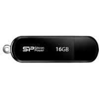USB флеш накопичувач Silicon Power 16GB LuxMini 322 Black USB 2.0 (SP016GBUF2322N1K)