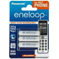 Акумулятор Panasonic Eneloop AAA 750mAh NI-MH Dect Series * 3 (BK-4MCCE/3DE)