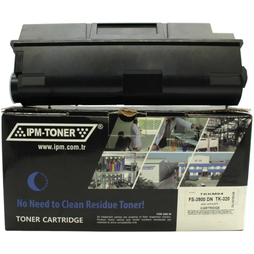 Тонер-картридж IPM Kyocera TK-320/322, +waste container (TKKM94)