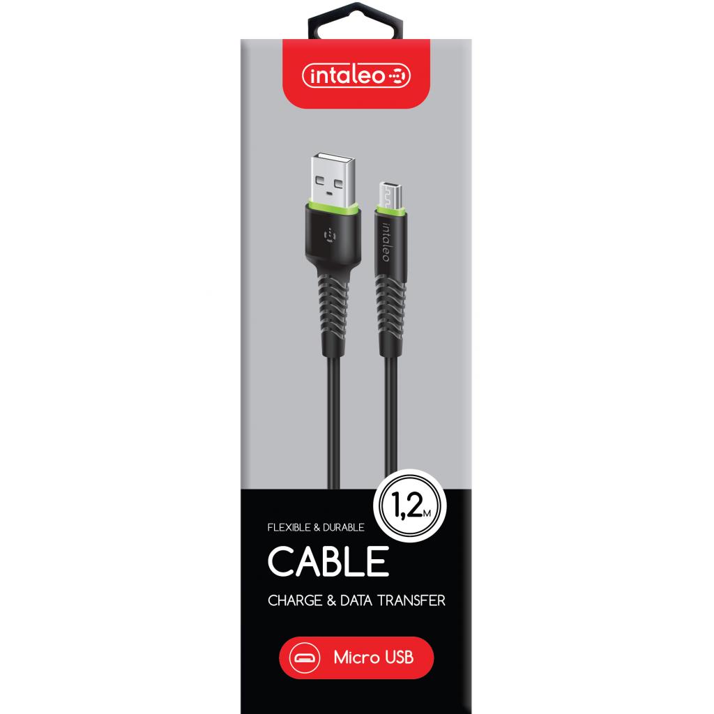Дата кабель USB 2.0 AM to Micro 5P 1.2m CBFLEXM1 black Intaleo (1283126487453) Дата кабель USB 2.0 AM to Micro 5P 1.2m CBFLEXM1 black Intaleo (1283126487453)