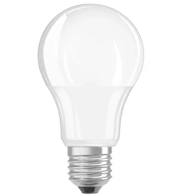 Light bulb Osram LVE CLA75 9W/830 230VFR E27 10X1 (4058075479975)