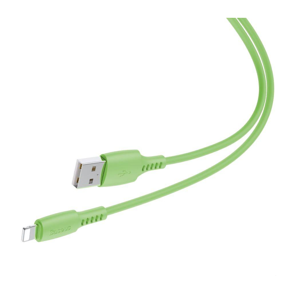 Дата кабель USB 2.0 AM to Lightning 1.2m 2.4A green Baseus (CALDC-06) Дата кабель USB 2.0 AM to Lightning 1.2m 2.4A green Baseus (CALDC-06)