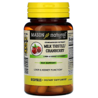 Mason Natural Herbs Cleansing Complex for the Liver and Kidneys, Milk Thistle & Cranb (MAV-13515)