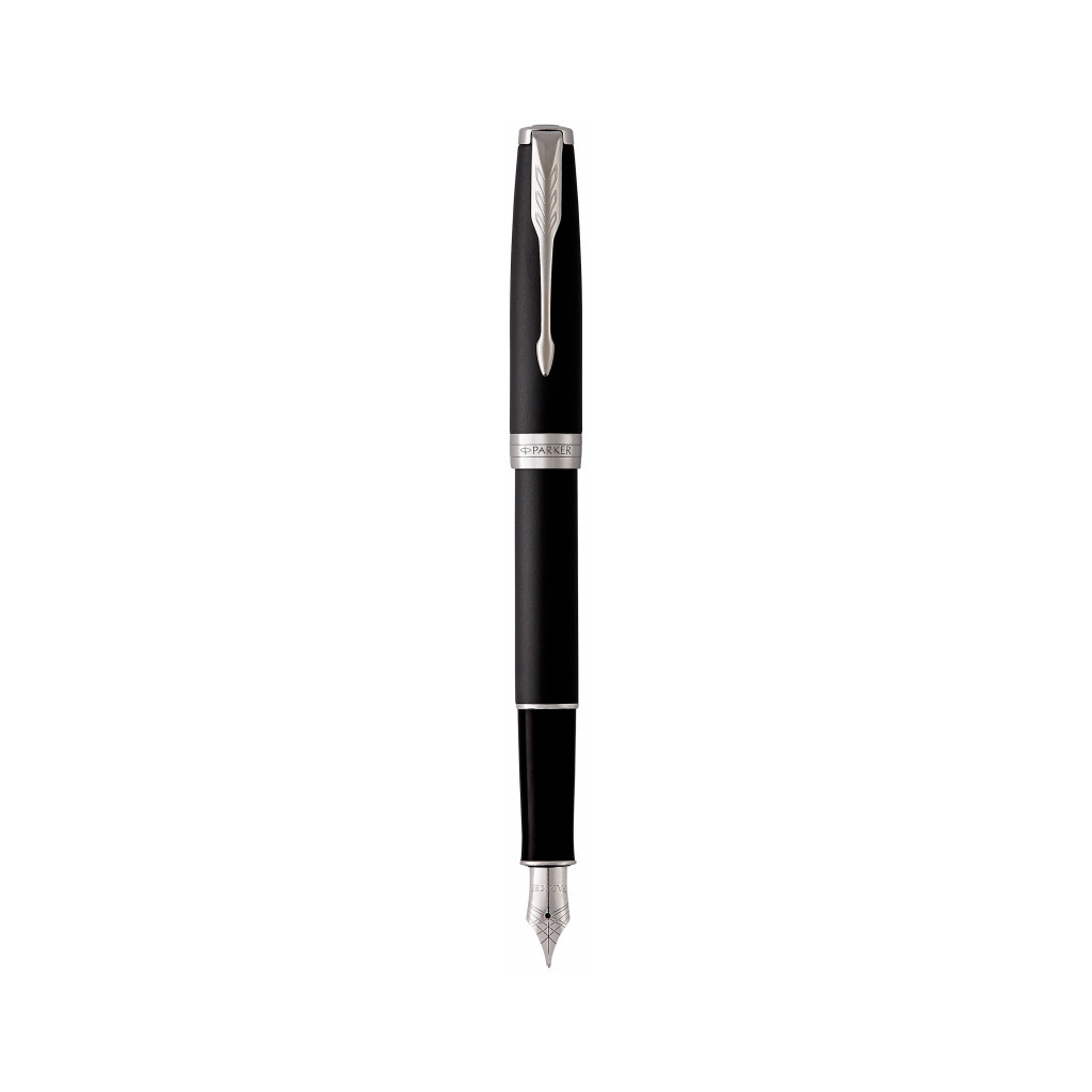Ручка пір'яна Parker SONNET 17 Matte Black Lacquer CT FP F (84 911)