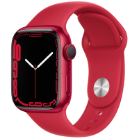 Смарт-годинник Apple Watch Series 7 GPS 41mm (PRODUCT) Red Aluminium Case with Re (MKN23UL/A)
