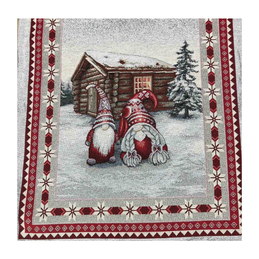 Доріжка на стіл Прованс гобеленова Snowfall 40х140 см (23403)