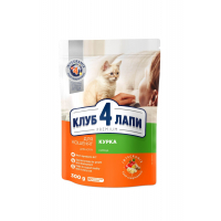 Сухий корм для кішок Club 4 Paws Преміум. Для кошенят зі смаком курки 300 г (4820083909115)