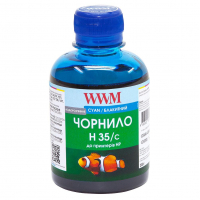 Чорнило WWM HP № 22/121/134/135/136/141 cyan (H35/C)