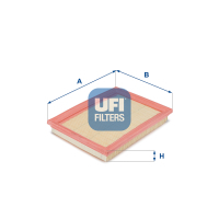 Air filter for a car UFI 30.168.00