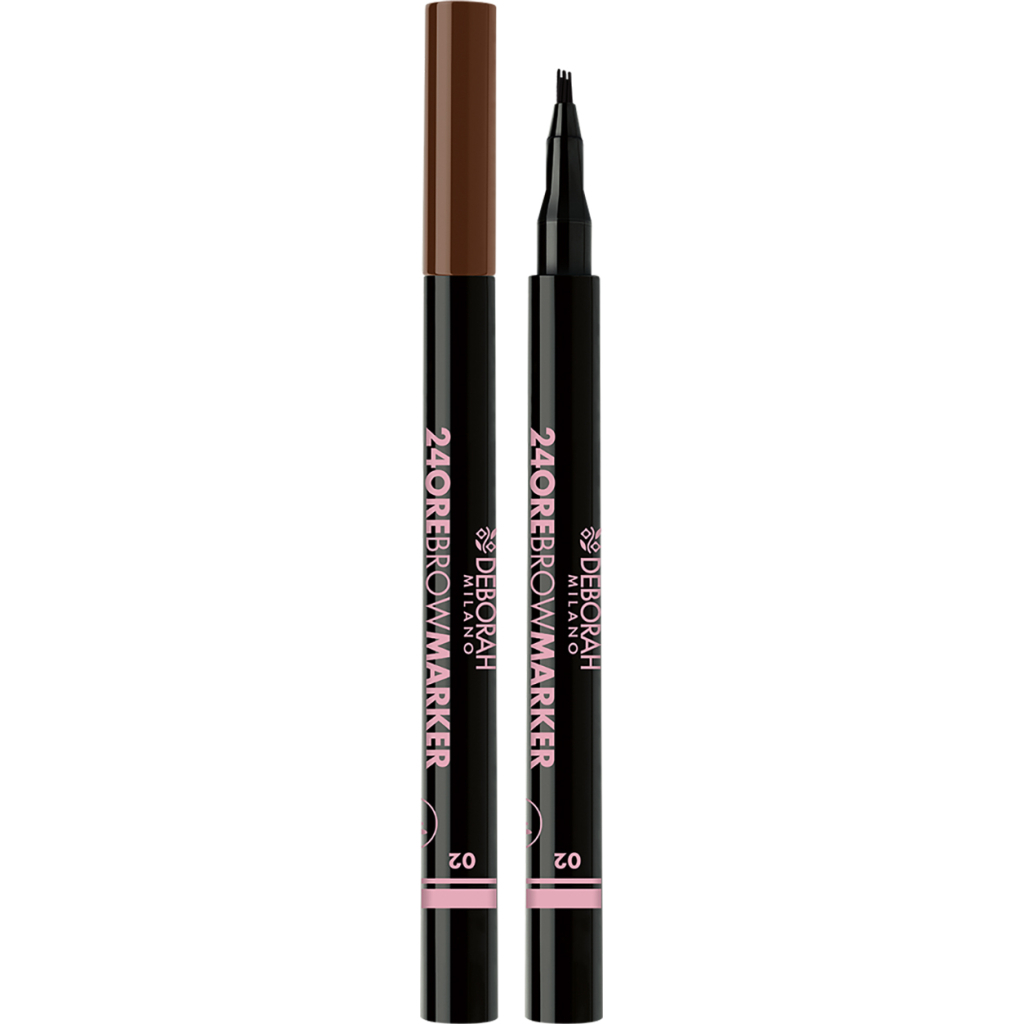 Фломастер для брів Deborah 24Ore Eyebrow Marker 02 - Light Brown (8009518343953)