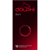Condoms Dolphi 3 in 1 12 pcs. (4820144770890)