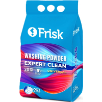 Washing powder Frisk Expert Clean Universal 2.5 kg (4820197121144)