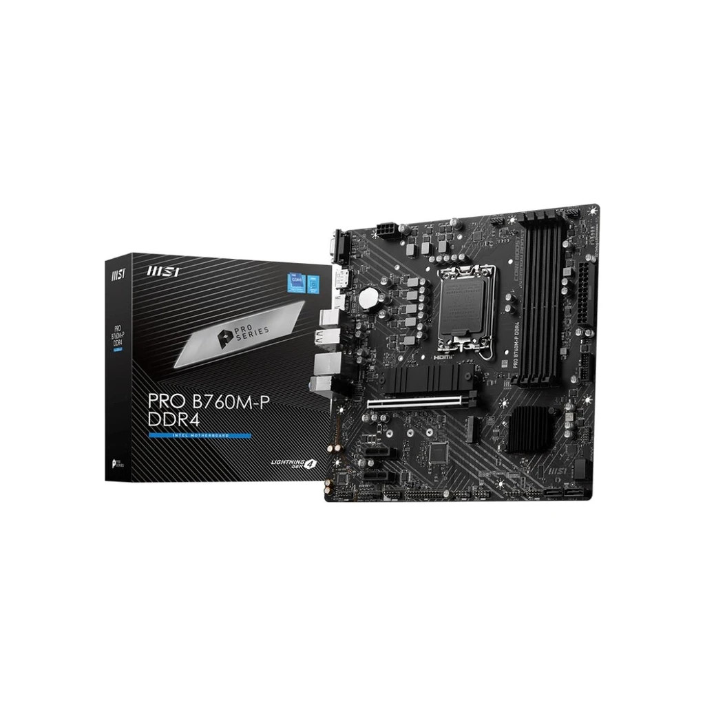 Материнська плата MSI PRO B760M-P DDR4 Материнська плата MSI PRO B760M-P DDR4