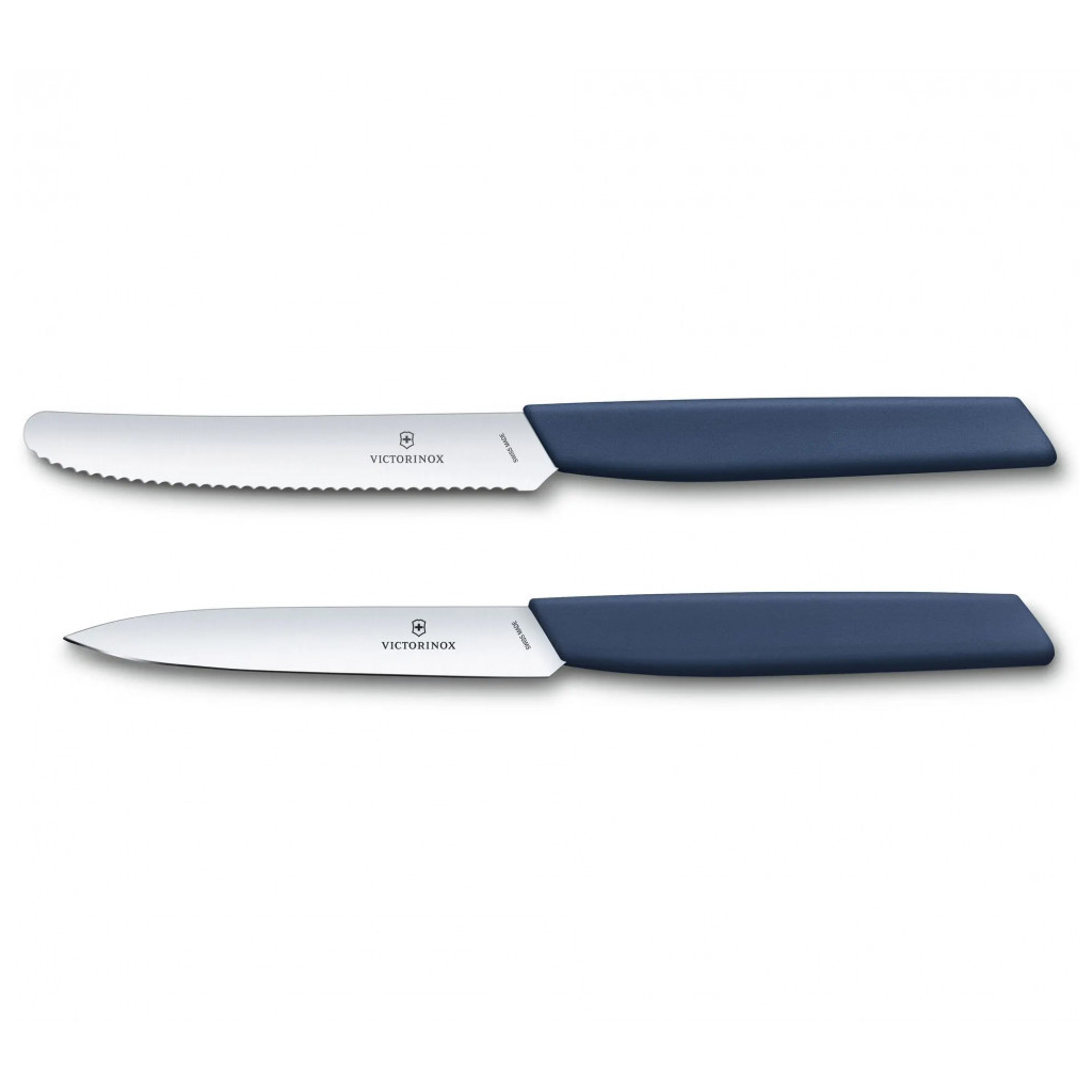 Набір ножів Victorinox Swiss Modern Paring Set 2шт Blue (6.9096.2L3)